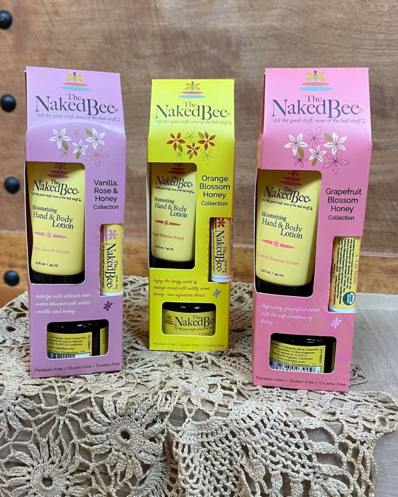 Naked Bee Body Lotion Gift Set